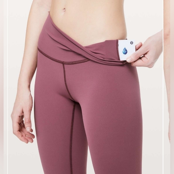 EUC Lululemon Wunder Under High-Rise 7/8 Tight Full-On Luxtreme 25" Misty Merlow - Picture 4 of 11